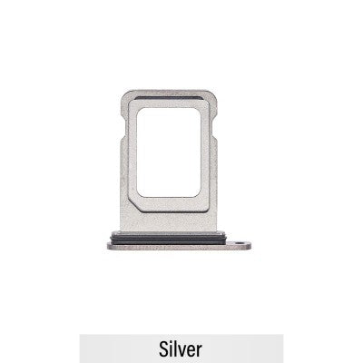 Single SIM Card Tray for iPhone 14 Pro / 14 Pro Max-Silver Single SIM Card Tray for iPhone 14 Pro / 14 Pro Max-Silver